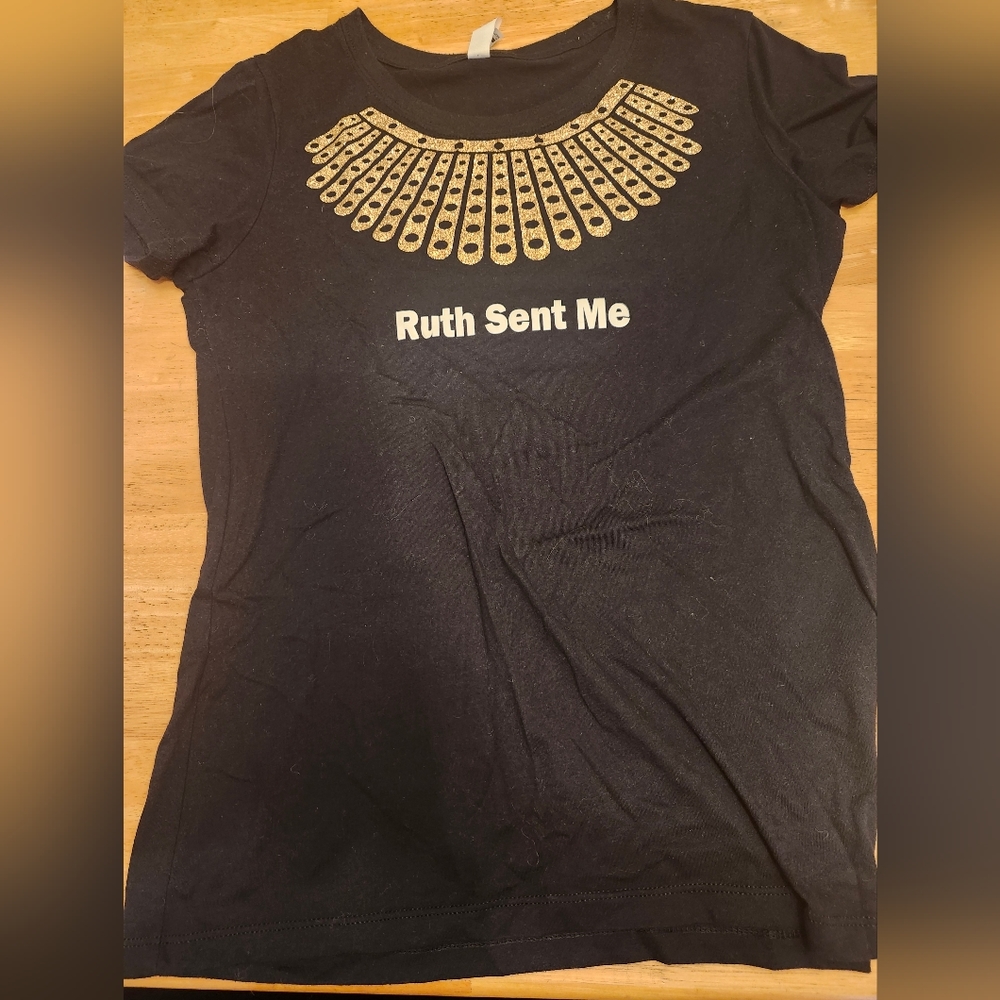 Ruth Sent Me Ruth Bader Ginsburg Dissent Collar T Shirt